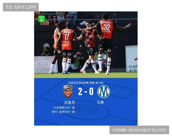 班巴迪昂角球破门，洛里昂前锋2026年进球数达十球